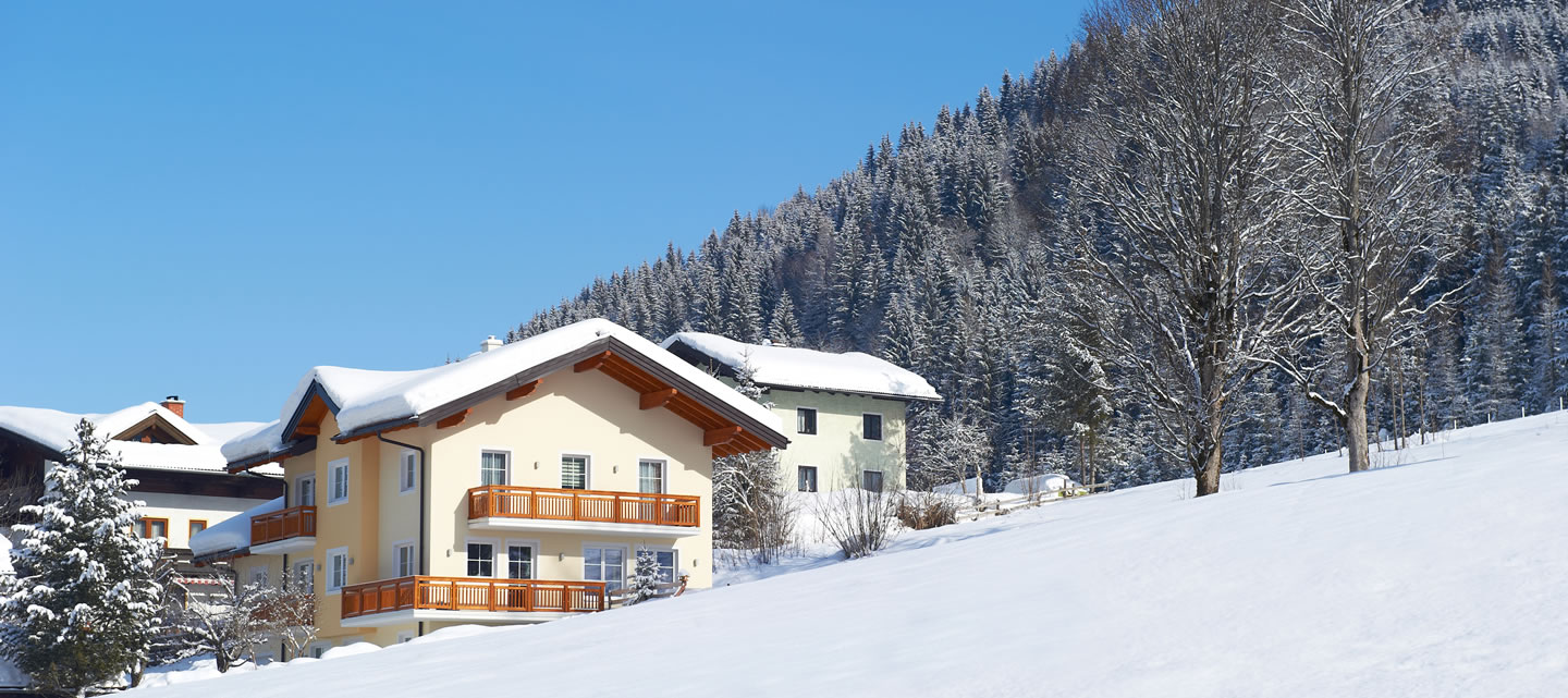 Skiurlaub in den Appartements Bergblick in Flachau, Ski amadé